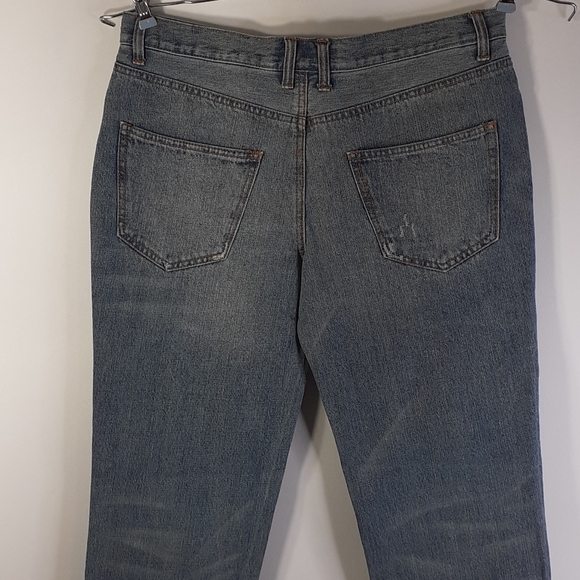 Piper & Blue Distressed Faded Jean Capris Size 9 - Picture 5 of 16